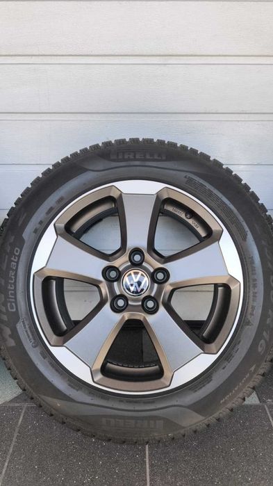 Koła  16"5x112 Vw Passat B8 T Roc Audi Skoda Seat opony zima 215/60/16 (OL2158)
