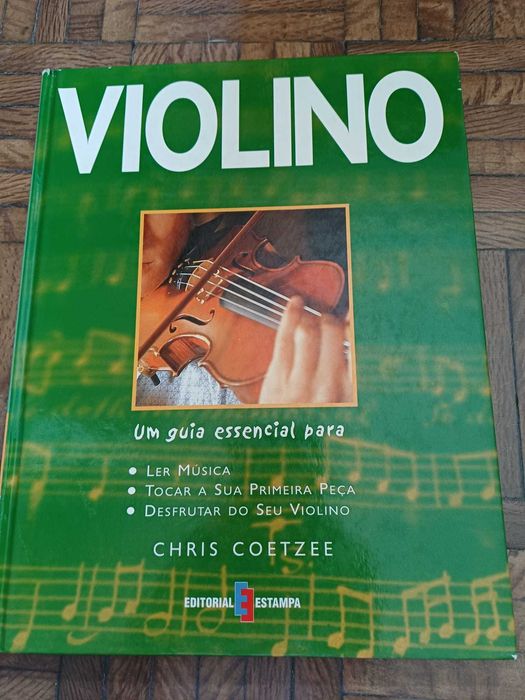 Livro de música - violino