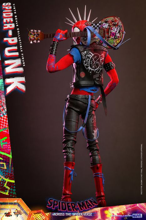 Фигурка 1/6 hot toys mms 726 ACROSS THE SPIDER-VERSE – SPIDER-PUNK