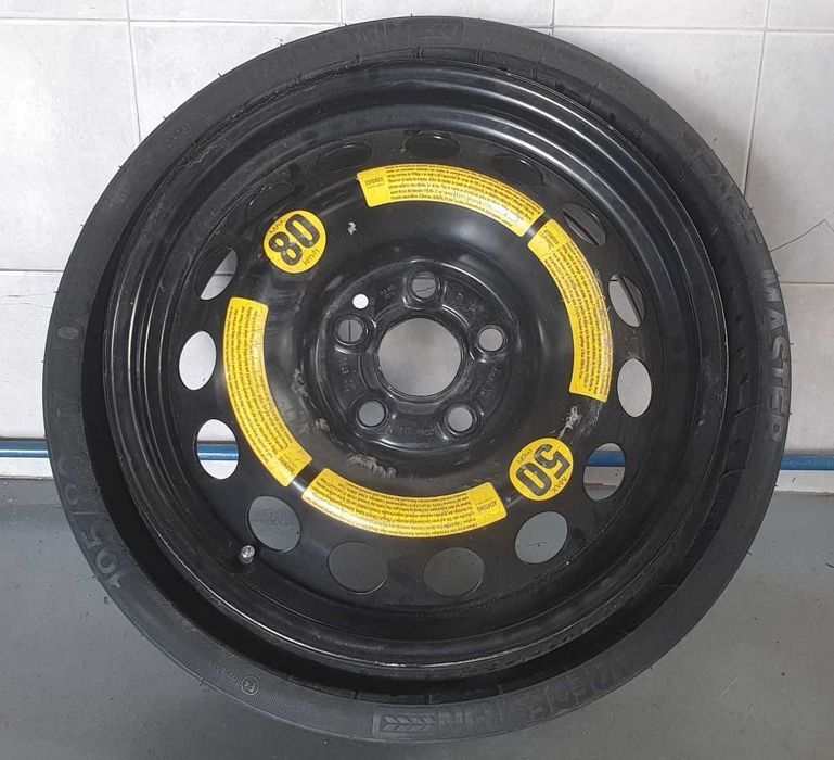 4336-Roda de Reserva 17 5x120 original VW Touareg 7L