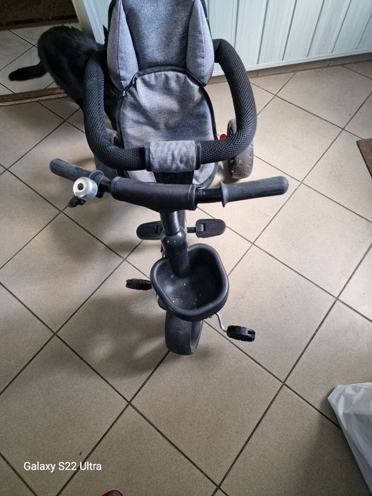Rowerek trójkołowy pchacz wózek
