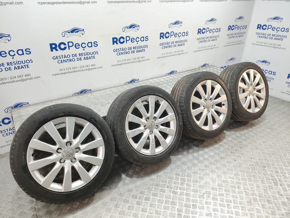 Conjunto Jantes 17 Audi A4 B8 8J ET47 5x112