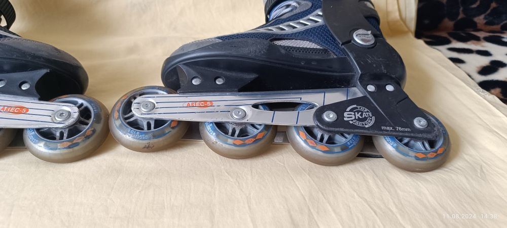 Продам роліки з Німеччини розмір 36 ABEC-5