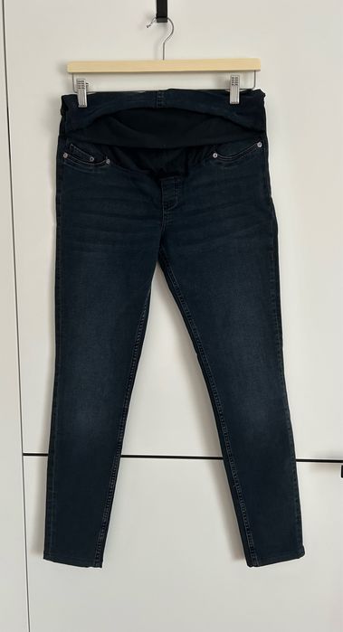 Spodnie ciążowe 3 szt h&m Mama rozm M