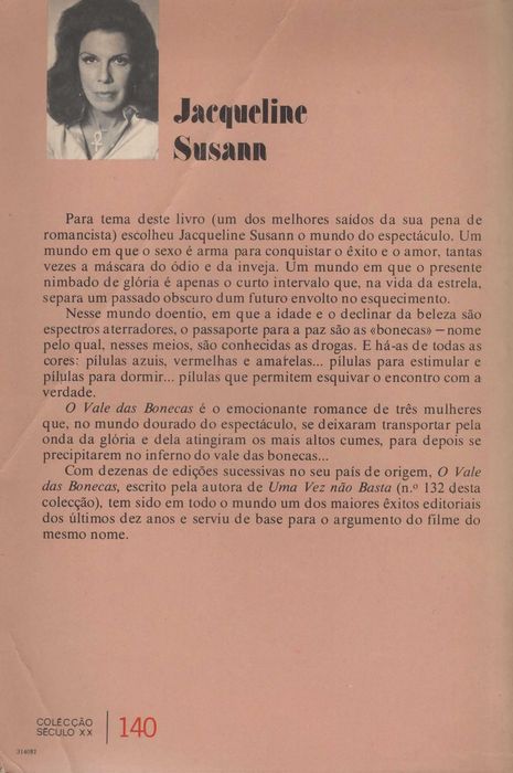 "O Vale das Bonecas" - Jacqueline Susann