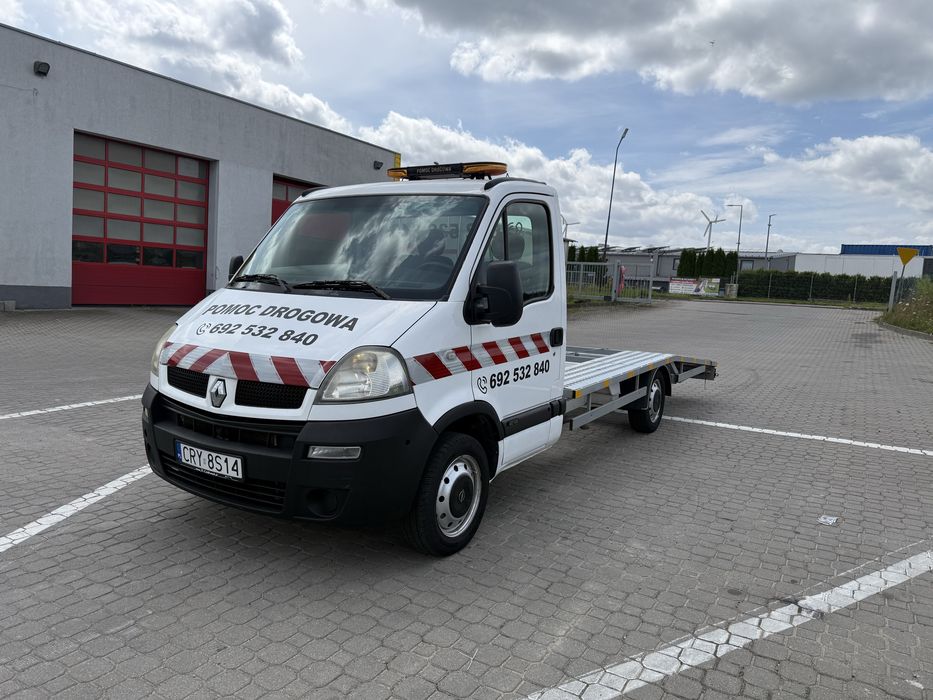 Renault Master 2004r. Laweta pomoc drogowa