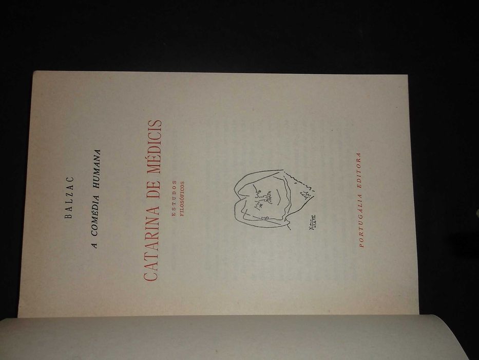 Balzac;Catarina de Médicis;Portugália Editora
