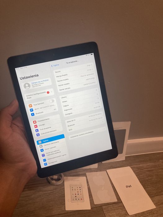 Tabet apple ipad 6 , ipad 7 - stan dobry