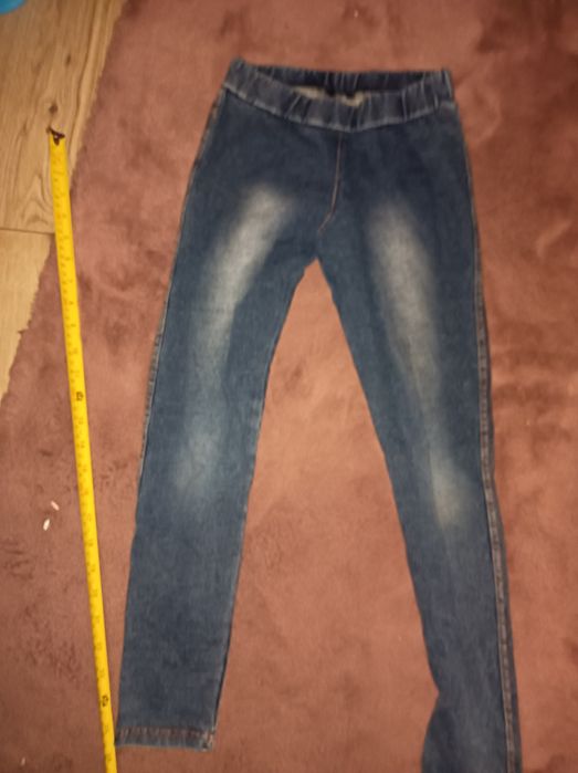 Legginsy jeansowe 116