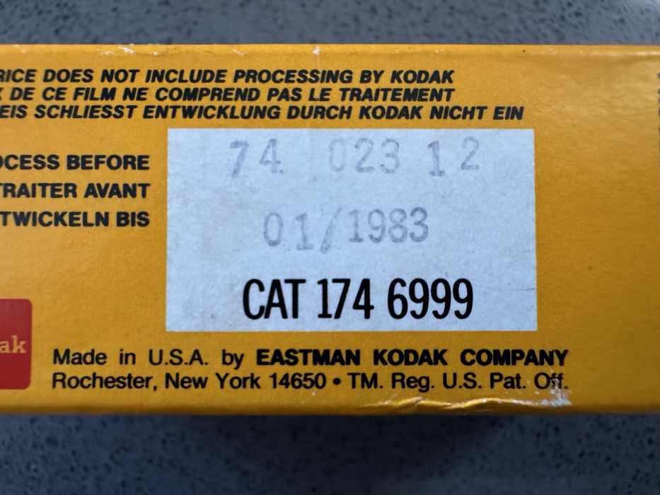 Kodak Ektachrome 400 - Filme Medio Formato 120