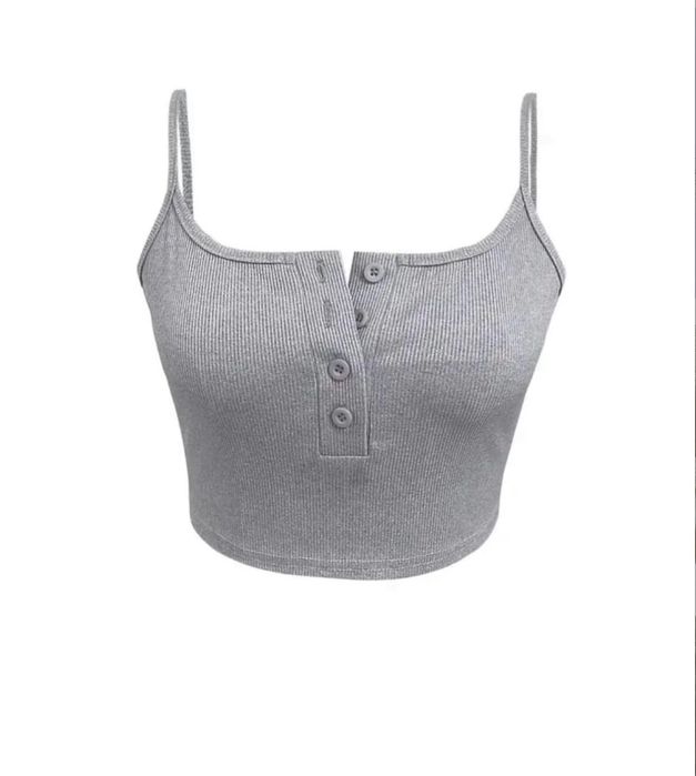 сірий топ y2k streetwear