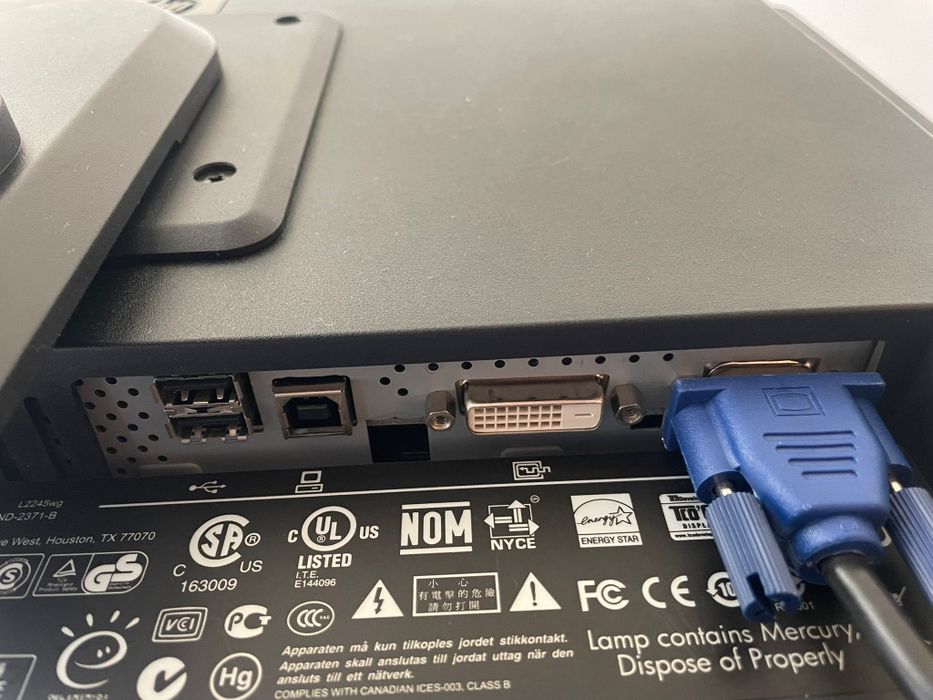 Monitor, HP L2245wg64739029848833125