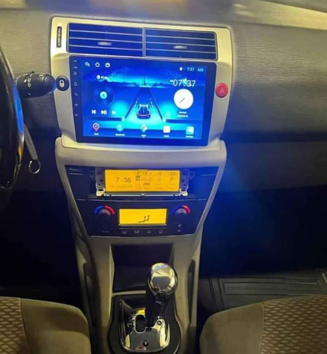 Rádio Android 14 com GPS Citroen C4 (Artigo novo)