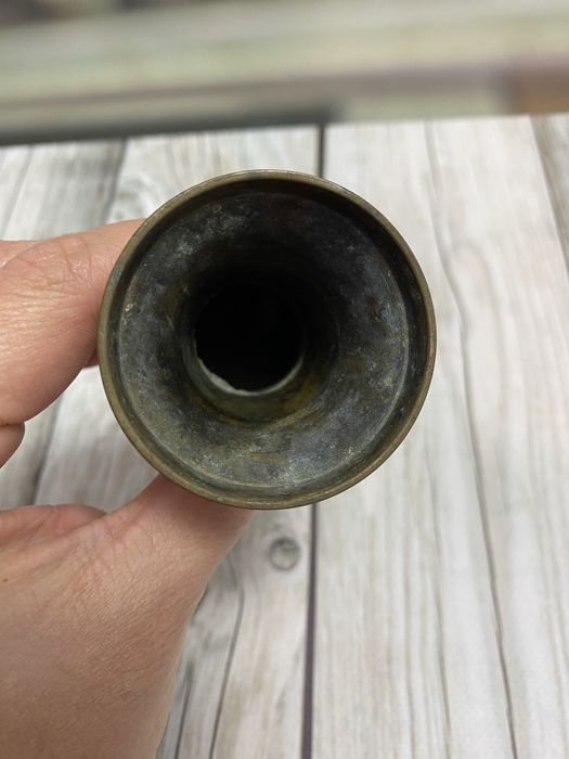 Вінтажні латунні вази, Індія, 12,5 см і 15 см