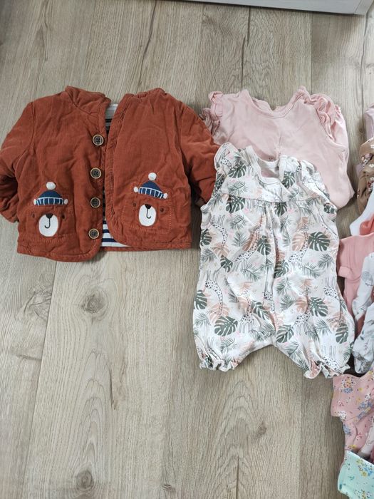 Zestaw ubranek rozm. 56 dla dziewczynki