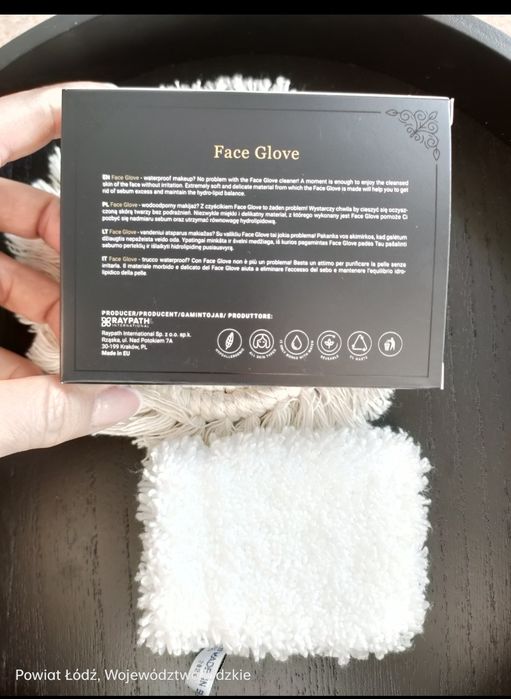 Face glove duo 2 szt Raypath nowe