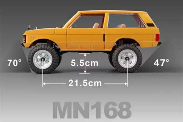 Машинка на пульті MN168 1/12 4WD Range Rover Off-Road Crawler MN Model