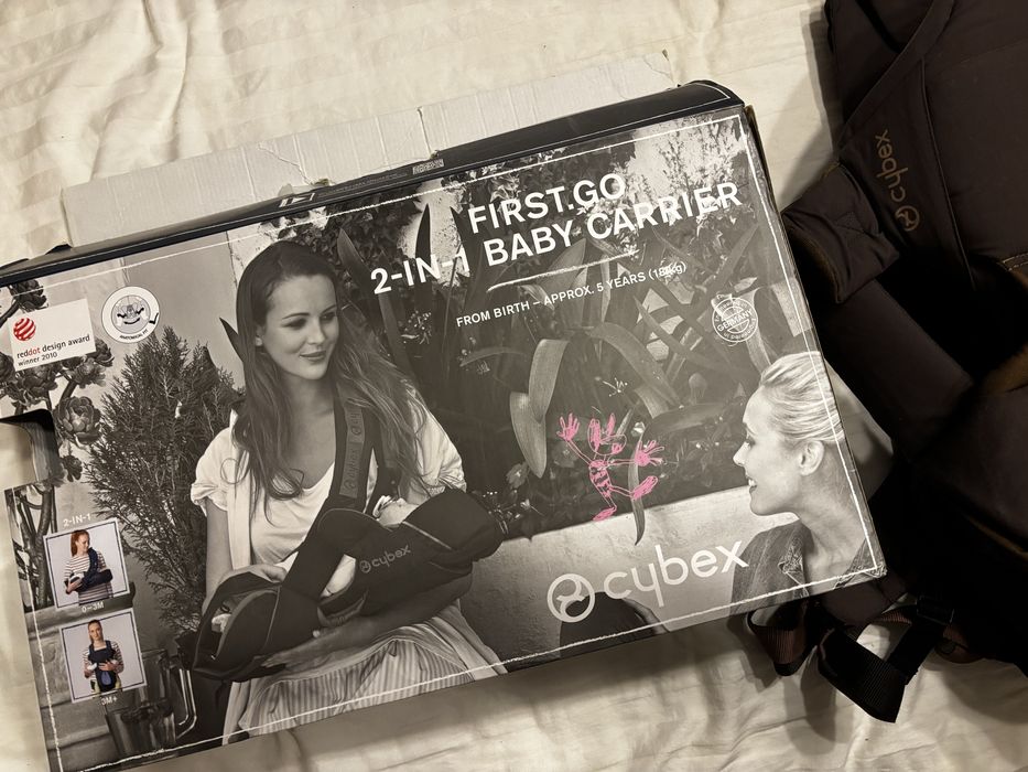 Переноска-кенгуру Cybex FIRST.GO 2-in-1 (коричнева)