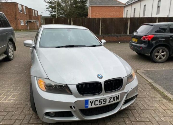 BMW E90 M-PAKIET Polift TITANSILBER LCI E91 Maska Zderzak Błotnik