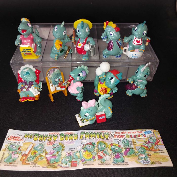 Колекція кіндер фігурки іграшки Діно ДинозавриДіно Динозавр Dino