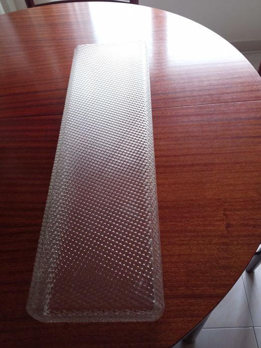 Armadura para teto com duas lâmpadas