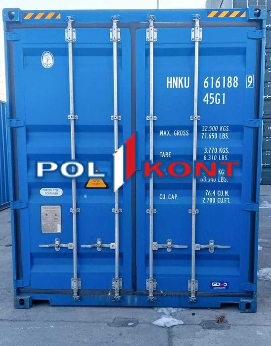 Kontener Morski Magazynowy - 40HC prawie jak nowy - 12m-od ręki -EP