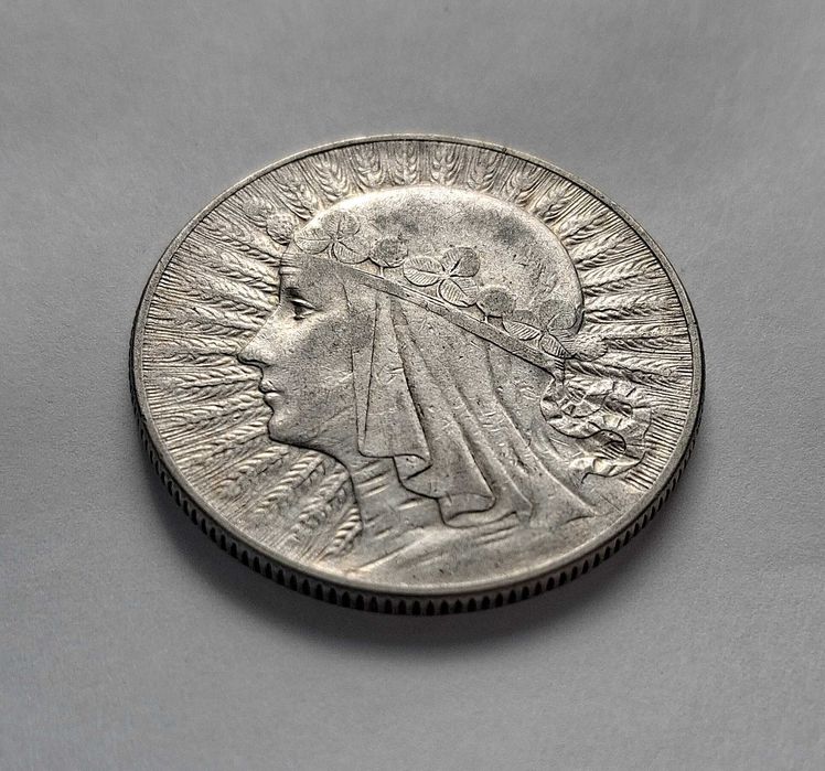 5 zł 1933 Głowa Kobiety Polonia srebro Ag750 II RP