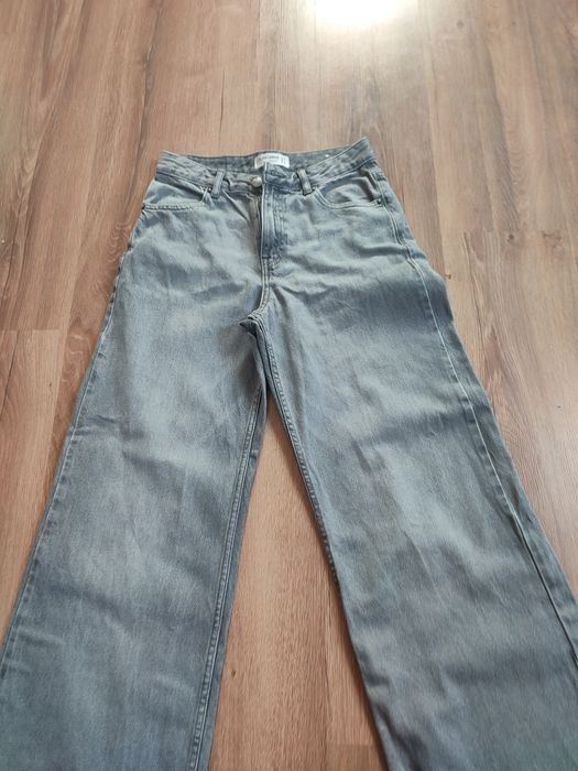 Spodnie dżinsowe Pull Bear rozm.36 szare