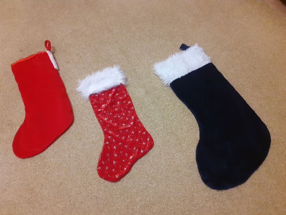 Сапожка новогодняя, носок Санты