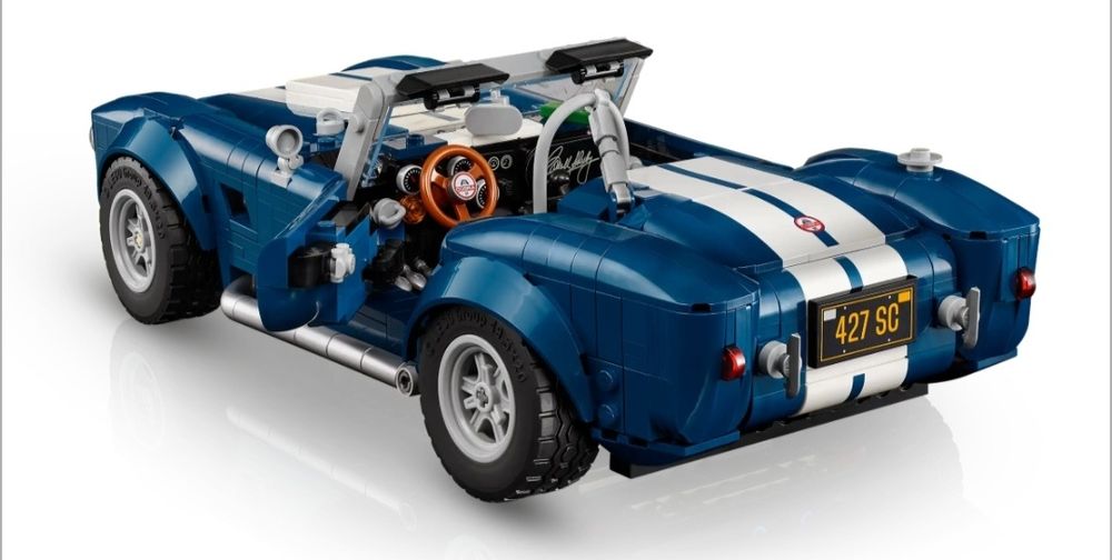 Lego shelby cobra 427 s/c