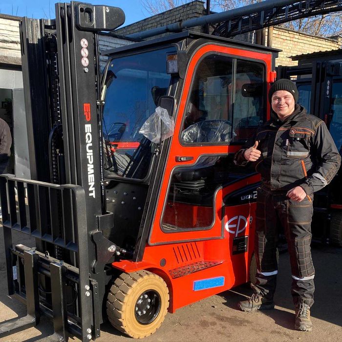 Новий вилочний навантажувач 4.8м/1.8т EP 18T8 бок.зміщення гарантія 2р