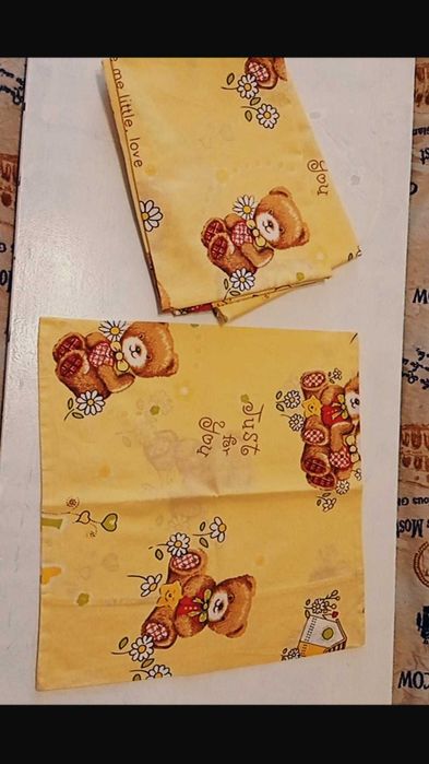 Комплект постільної білизни в дитячу кроватку