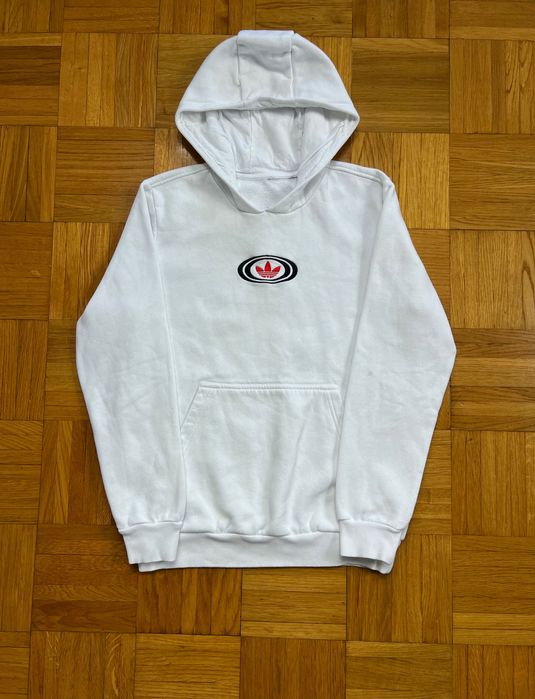 Bluza Adidas white logo unisex