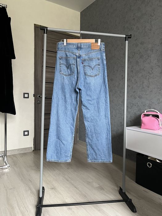 Джинси levis ribcage straight ankle широкі 28*27 прямі