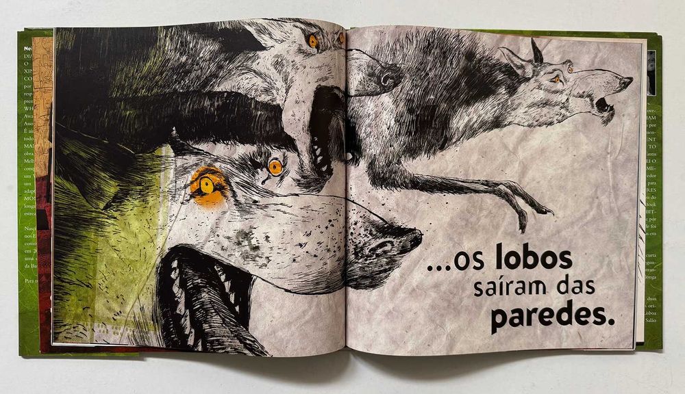 Neil Gaiman e Dave McKean, Os Lobos Nas Paredes. 1ª Edição, 2004