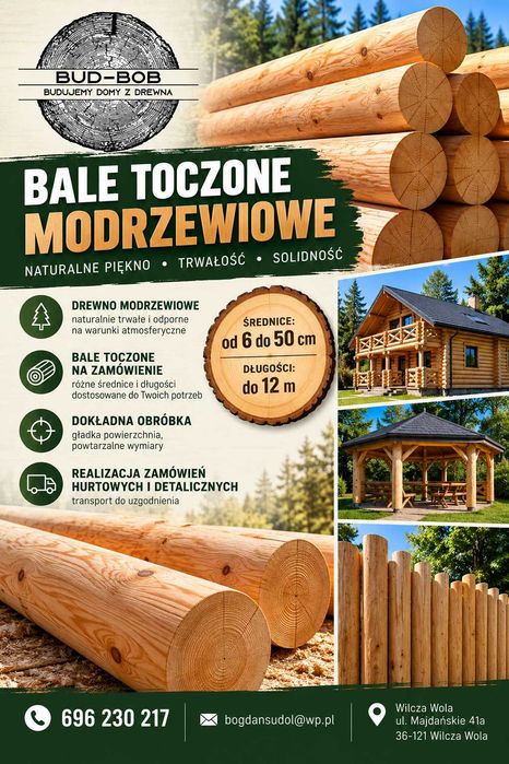 Baliki modrzewiowe
