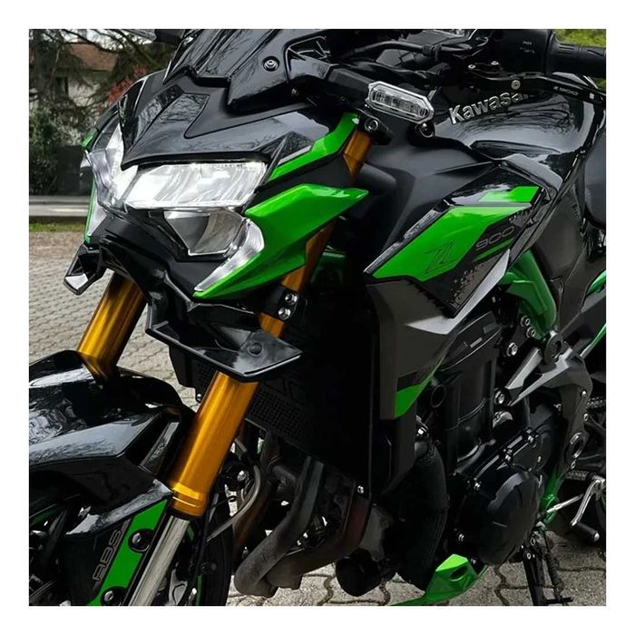 Spoiler Aerodinâmico Frontal Kawasaki Z900 - Asa Força Descendente