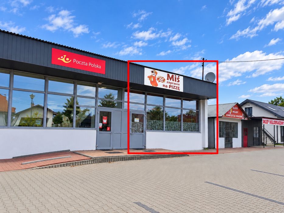 Do wynajęcia lokal handlowo - usługowy - gastronomiczny  Irządze | 77 m2