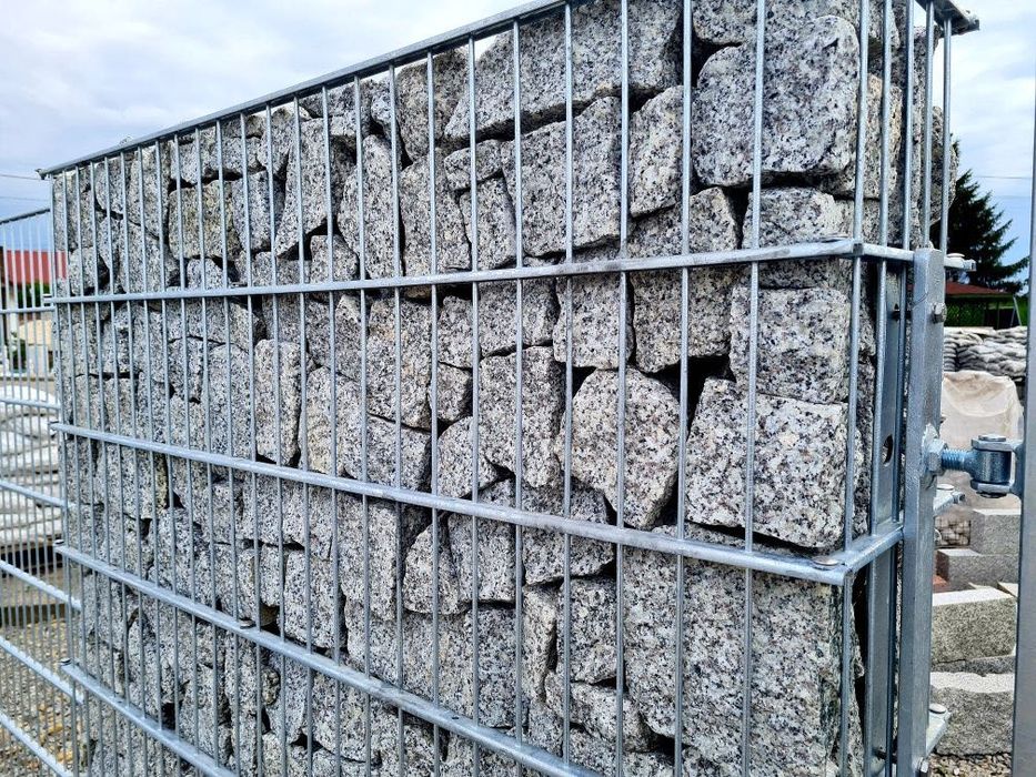 Kamień do gabionu Granit 63-180 mm kamień ogrodowy dalmatyńczyk