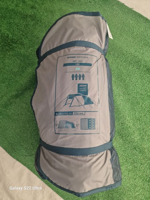 Tenda campismo em condições