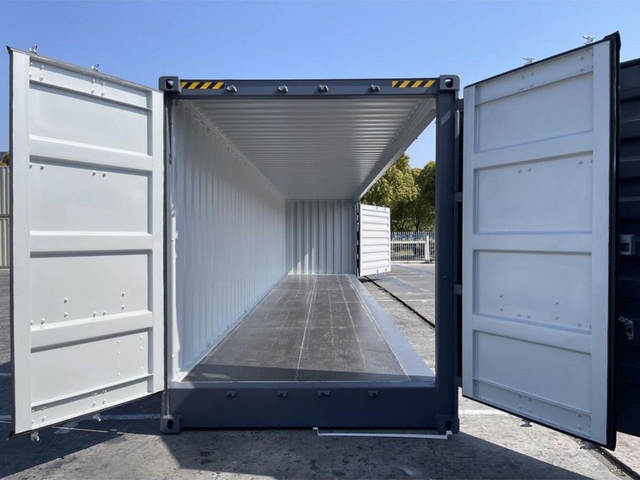 Kontener morski 40HC Open Side, 12 - metrowy, nowy, boczne wrota