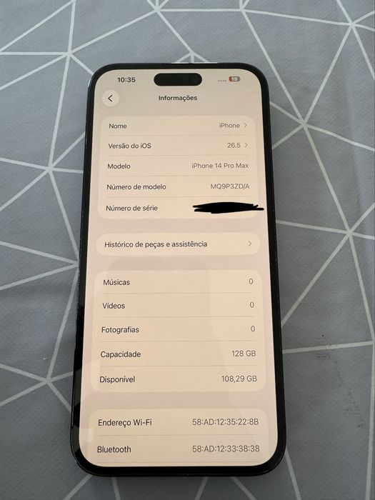 iPhone 14 Pro Max 128GB - Preto