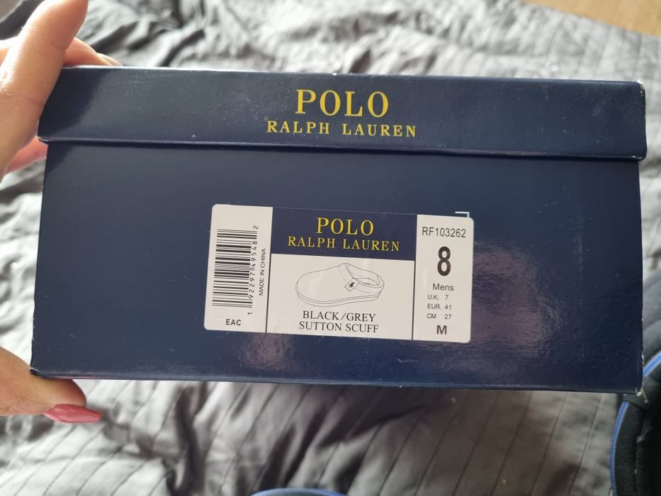 Nowe kapcie Polo Ralph Lauren