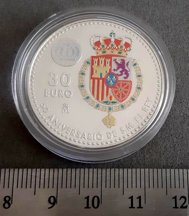 Duas moedas de 30€, Proof, Espanha