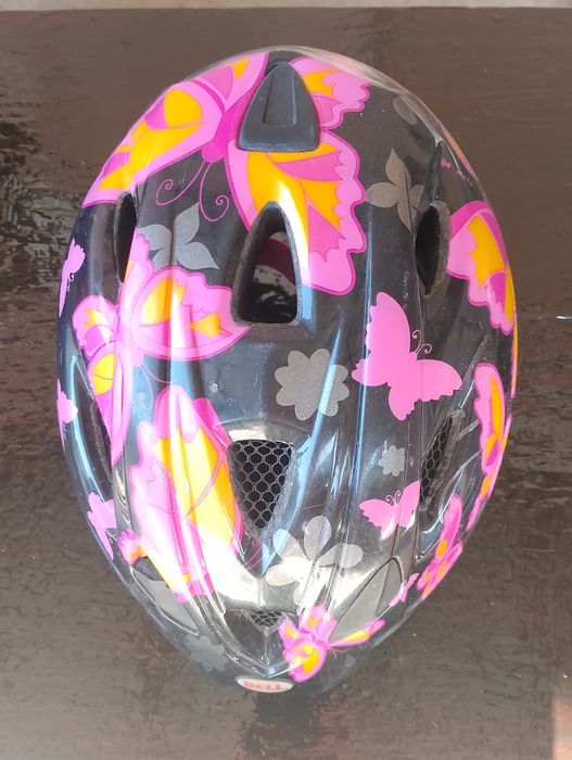 Дитячий шолом. Шолом для велосипеда, шлем девчачий