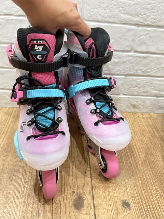ролики Micro Infinite LE Pink, розмір 33-36