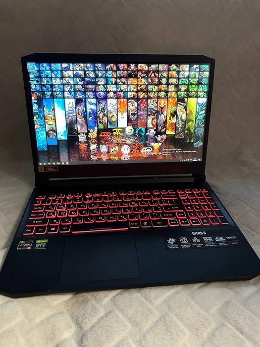 Acer Nitro 144Hz+RYZEN 5 5600H RTX3070 16Gb SSD512GB