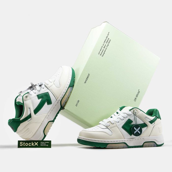 Кросівки Off-White Out of Office Premium White/Green