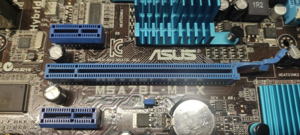 Asus m5a78l-m lx мат.плата + проц+охлад.