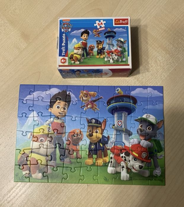 Minipuzzle Trefl Psi patrol 54 el.
